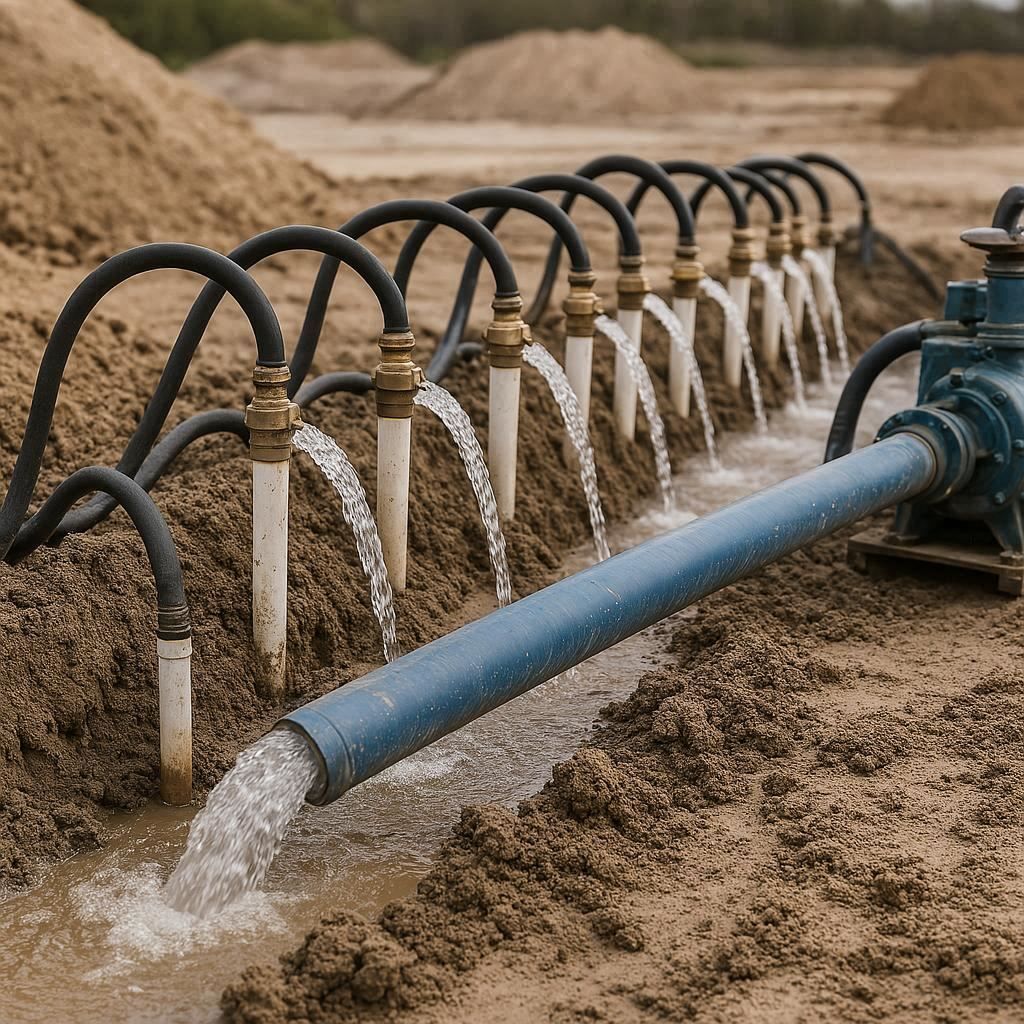 Водопонижение иглофильтрами в Кемерове